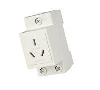 AC30 DIN Rails Socket con progettazione sicura ad alta corrente del | Facile installazione per stazioni di ricarica e armadi di controllo con layout elettrico flessibile e alimentazione stabile