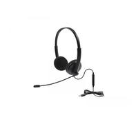 AC300 8056994442762 Yashi Binaural headset with microphone, USB plug, Volume con