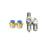 AC3010-03 Pompa dell'aria Compressore Filtro dell'olio Regolatore di pressione Trappola di condensa Separatore d'acqua pneumatico Pressione Manuale Scarico Alimentazione(Fiber Filter,AC3010-03 PC6-03)