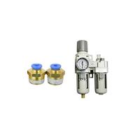 AC3010-03 Pompa dell'aria Compressore Filtro dell'olio Regolatore di pressione Trappola di condensa Separatore d'acqua pneumatico Pressione Manuale Scarico Alimentazione(Fiber Filter,AC3010-03 PC4-03)