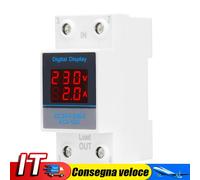 AC50-500V Multimeter Voltage Meter Volt Amp Gauge Meter for Home (100A) IT