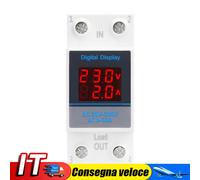 AC50-500V Multimeter Voltage Meter Volt Amp Gauge Meter for Home (63A) IT