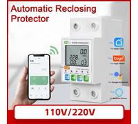 AC80-300V Interruttore Interruttore Corrente Recupero Automatico Display LCD Dig