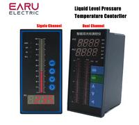 AC85 ~ 260V Acqua di Livello Del Liquido di Pressione Temperatura Contorller Dual Colonna di Visualizzazione Del Canale di Ingresso Universale 4-20MA Trasmettitore Pompa