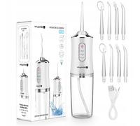 ACA. 1200 mAh doccia dentale wireless bianca + 8 allegati