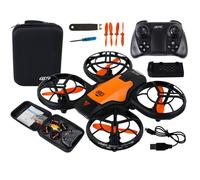 ACA. Drone a LED per principianti da 12 cm arancione