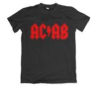 ACAB Thunder All Cops Are Bastards - Maglietta da uomo Nero S