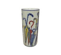 AcaciaHome Portaombrelli rotondo in ceramica resistente, supporto perfetto per casa, ufficio e ingresso, aggiunge un tocco sofisticato agli spazi abitativi per canne e bastoni da passeggio (ombrello