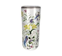 AcaciaHome Portaombrelli rotondo in ceramica resistente, supporto perfetto per casa, ufficio e ingresso, aggiunge un tocco sofisticato agli spazi abitativi per canne e bastoni da passeggio (ombrello