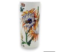 AcaciaHome Portaombrelli rotondo in ceramica resistente, supporto perfetto per casa, ufficio e ingresso, aggiunge un tocco sofisticato agli spazi abitativi per canne e bastoni da passeggio (supporto