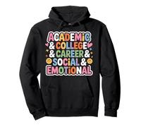 Academic College Career Social And Emotional Felpa con Cappuccio
