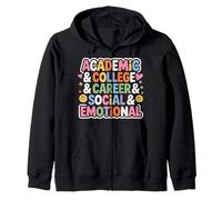 Academic College Career Social And Emotional Felpa con Cappuccio
