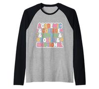 Academic College Career Social And Emotional Maglia con Maniche Raglan