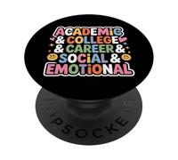 Academic College Career Social And Emotional PopSockets PopGrip Adesivo