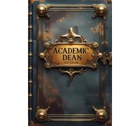 Academic dean notebook: lined notebook journal for men women work