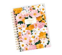 Academic Diary 2025-2026 | Multicolour Hardcover Spiral Bound Planner | Lightweight Compact Portable Notebook for Friends Family Colleagues Clienti Teachers College Students