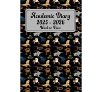 Academic Diary 2025-2026 Week to View: Reptile and Amphibian Themed, AD0002