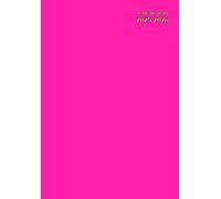 Academic Diary Page a Day a5: " Pink " With Times, Tabs - 12 Months August to July - Small Size - Soft Cover not Spiral Bound non Ring Binder - for Uk Teacher and Kids : Men & Women.