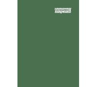 Academic Diary Uk A4: " Green " Week To View 2 Page Per Week - Vertical 10 Periods - 12 Month From August To July - Planner With Month Tabs Notes Page And ... Soft Cover Large Size Non Spiral Bound No Ringbound Gift Ideas For Kids Boys and Girls.