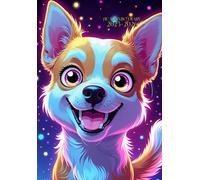 Academic Diary Week To View A5: Small - Dog - With Notes Page To Do List - Horizontal Layout - Organiser July to July 13 Month - Planner Notebook - ... - Soft Cover Non Spiral Bound - No Ringbound.