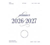 Academic Planner 2026-2027 - Undated Weekly & Monthly Planner Organizer for Student, Teacher and School Planner ,8.5"x11",for High School, College, ... & Homeschool Year Planner,blue:: perfect gift