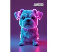 Academic Planner A4: " Dogs " Weekly And Monthly Vertical Layout 10 Period With Subjects Note Pages, ... Soft Cover Non Spiral Large Print 8.29 x ... - Elementary, Middle, High School & College.