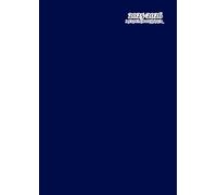 Academic Planner A4: " Simple Navy Blue " Weekly And Monthly Vertical Layout 10 Period With Subjects Note Pages, ... Soft Cover Non Spiral Large Print ... - Elementary, Middle, High School & College.