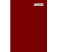 Academic Planner A4: " Simple Red " Weekly And Monthly Vertical Layout 10 Period With Subjects Note Pages, ... Soft Cover Non Spiral Large Print 8.29 ... - Elementary, Middle, High School & College.