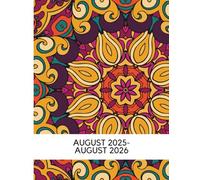 Academic Planner August 2025-August 2026: 13 months. The complete mandala time management system for school, college or University students