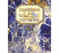 Academic & Professional Composition Notebook: Ruled Writing Notebook | College, School, and Employee Lined paper Pad | ideal for note-taking, assignments & Journals | 110 Pages | 7.5X9.25 Inches