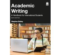 Academic Writing: A Handbook for International Students