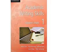 Academic Writing Skills 1 Student's Book