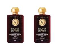 Academie 2 lozioni abbronzanti per viso e corpo, 100 ml (confezione da 2), pelle marrone naturale senza esposizione al sole