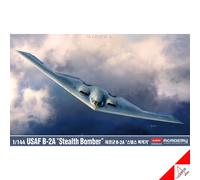 Academy 1/144 USAF B-2A "Stealth Bomber" Bomber Plastic Model kit...