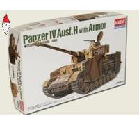 ACADEMY 1/35 (13233) GERMAN PANZER IV H W/ARMOR