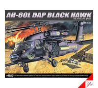 Academy 1/35 AH-60L DAP BLACK HAWKS Hobby Plastic model kit #12115 "AUTENTICO"