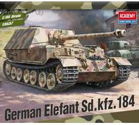 Academy 1/35 German Elefant Sd.Kfz.184 Heavy Tank Destroyer Plastic Model Kit |