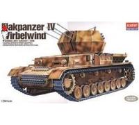 Academy- Flakpanzer IV Wirbelwind Panzer Modellino Carro Armato, Scala 1:35, Multicolore, 13236