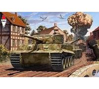 German Tiger I Tank Mid-Term Ver. 70th Ann. Normandy Landings Plastic Kit 1:35