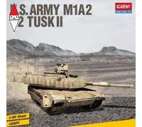 ACADEMY 1/35 U.S. ARMY M1A2 V2 TUSK II (LIMITED EDITION)