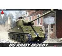 M36B1 Tank Destroyer 12/14 Carro Armato Plastic Kit 1:35 Model ACADEMY
