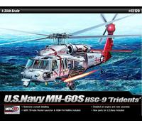 Academy 1/35 U.S.Navy MH-60S HSC-9 Tridents Helicopter Plastic model kit #12120