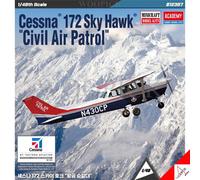 Academy 1/48 Cessna 172 SkyHawk "Civil Air Patrol" kit modellino in plastica ...