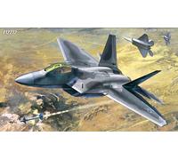 Academy 1/48 F-22A Air Dominance Fighter Plastic Model Kit | Ste altamente de...