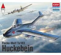 Academy Kit plastica Focke Wulf Ta-183 Huckebein 1:48