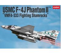 ACADEMY 1/48 KIT AEREO USMC F 4J PHANTOM II VMFA 333 MODELLINO AUTO STATICO
