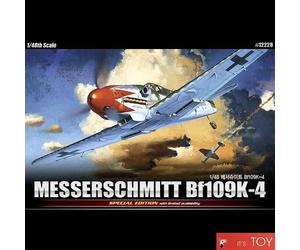 Academy 1/48 Messerschmitt Bf109 K-4 Aircraft Limited Kit modello in...