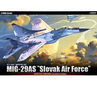 Academy 1/48 MiG-29AS "Slovak Air Force" Aircraft Plastic Model Kit | Dettagl...