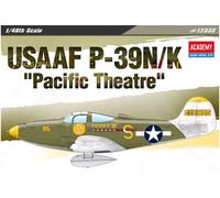 Academy 1/48 USAAF P-39N/K "Pacific Theatre" Model Kit #12333 | Altamente det...