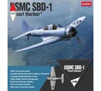USMC SBD-1 Pearl Harbor 1:48 Plastic Model Kit ACADEMY
